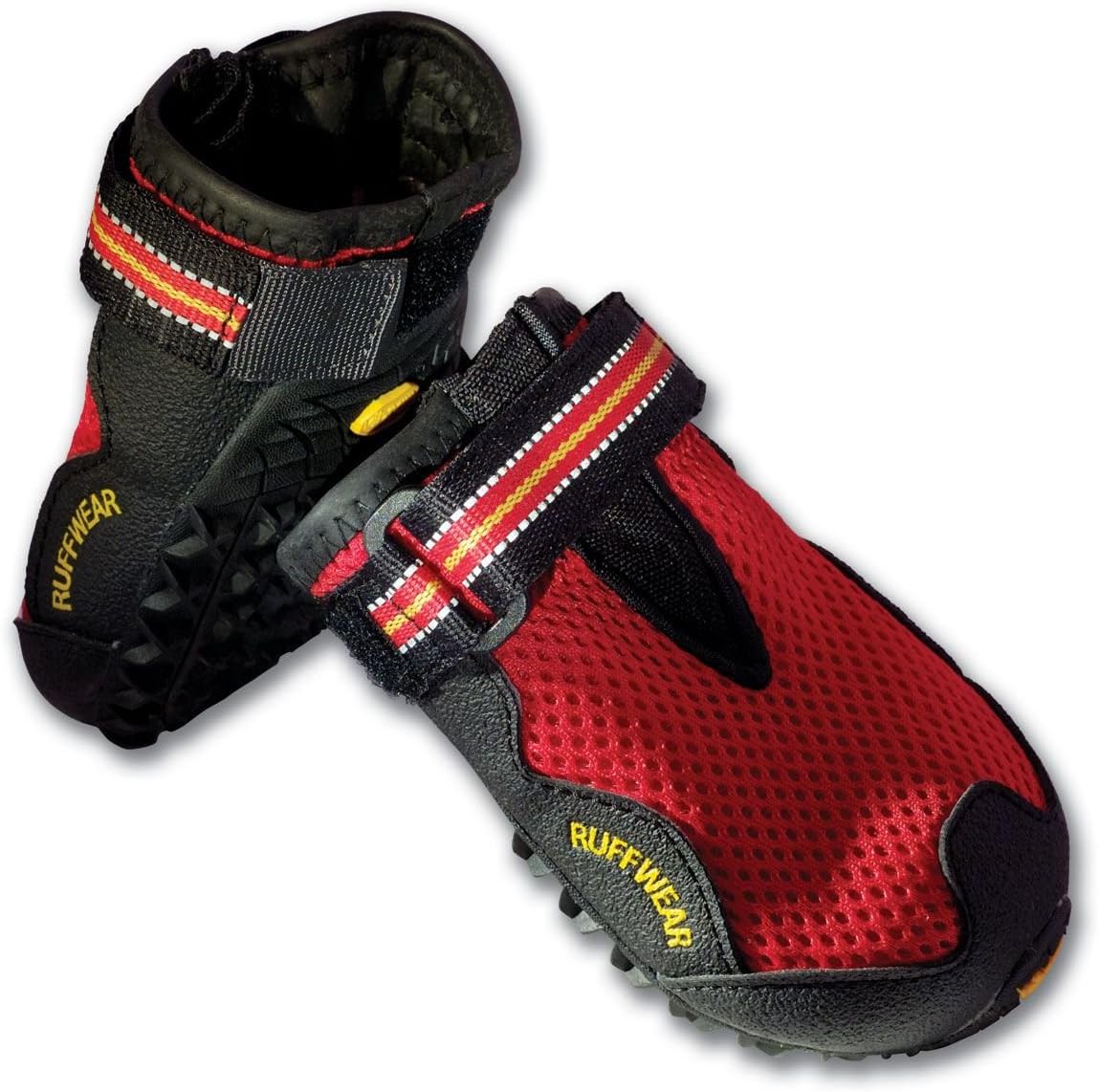 Ruffwear Bark'n Boots Grip Trex Set of 4 Red Currant, L