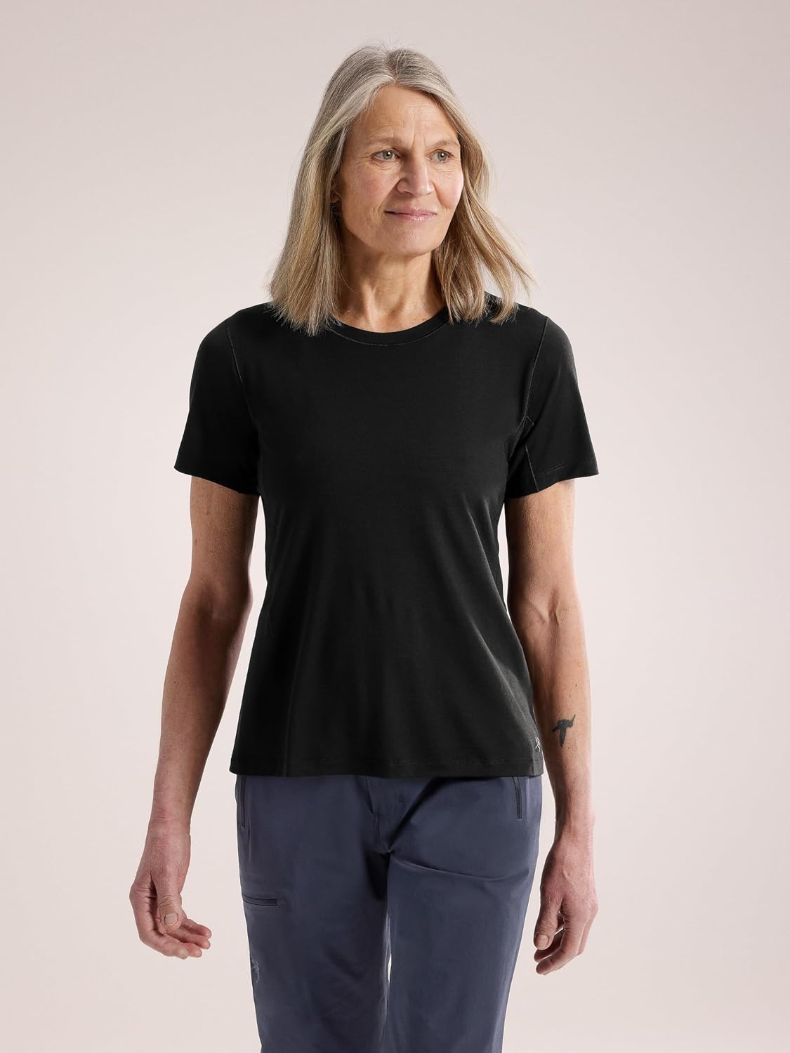Arc'teryx Lana Merino Wool Crew SS Women's | Light, Merino Blend Tee for Every Mountain Activity