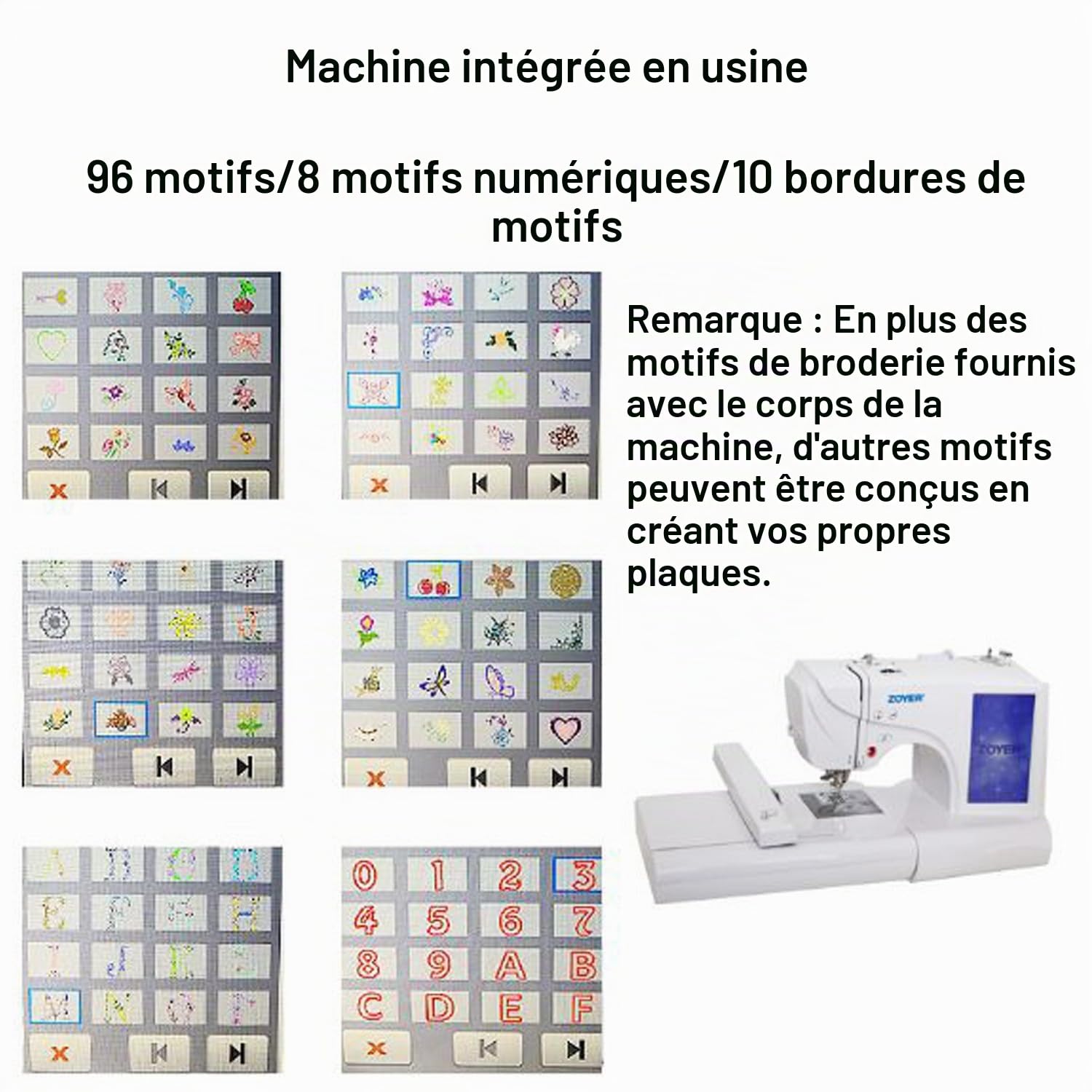 Qiang Machine à Coudre Et à Broder électronique avec Table Extension,pour Débutants Et Amateurs De Bricolage - Laissez Votre Créativité S'exprimer avec élégance