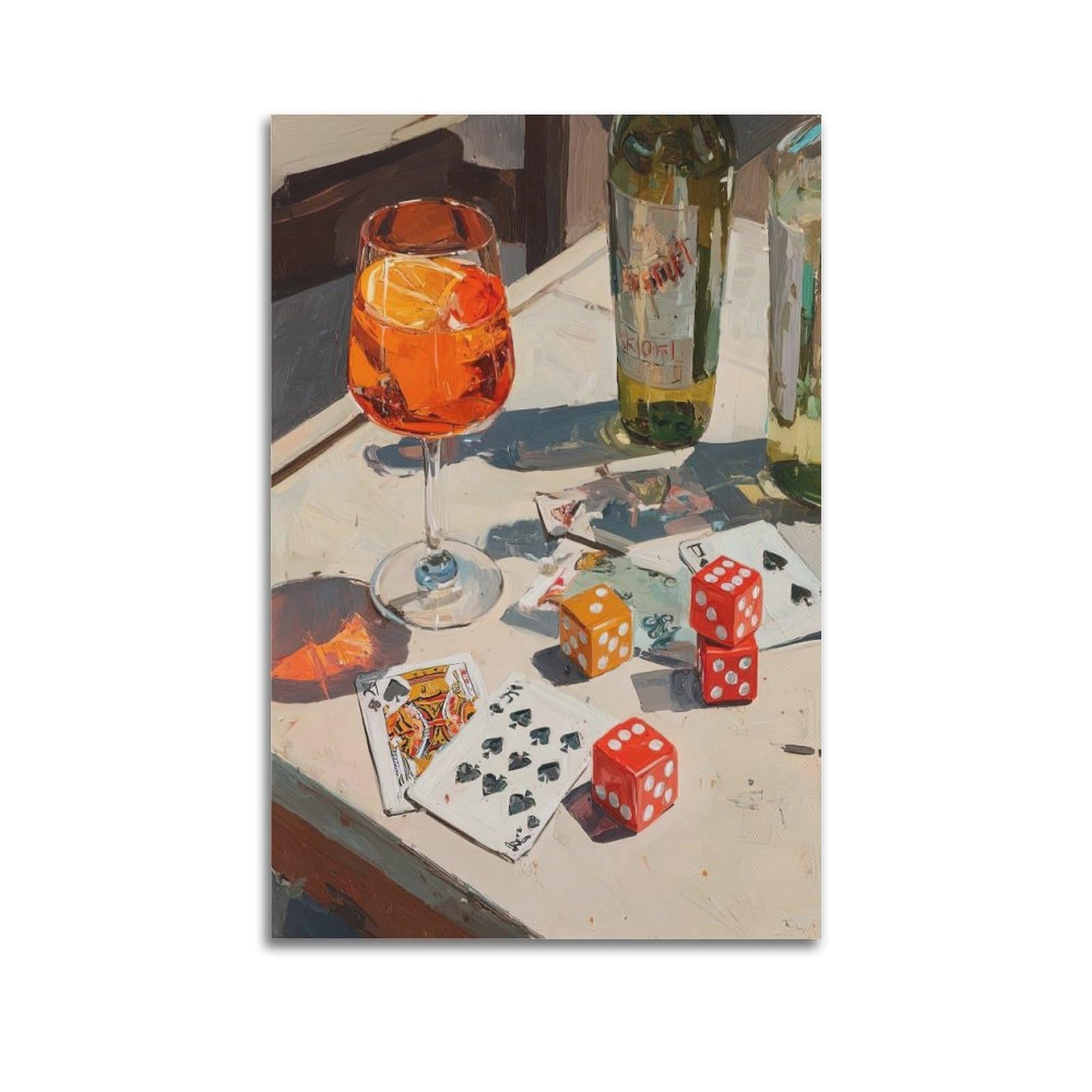 ESTE Vintage Playing Card Artwork Poster Decorative Painting Canvas Modern Art Picture 24x36inch(60x90cm)