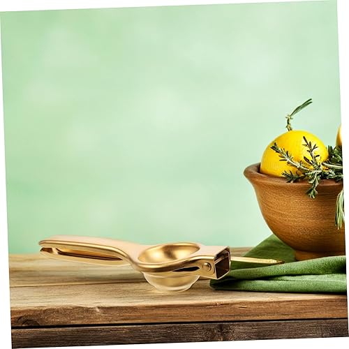 Miniatura 7 de Lurrose Stainless Steel Citrus Press Juicer Heavy Duty Manual Lemon Squeezer for Efficient Juice Extraction from Oranges Lemons and Pomegranates