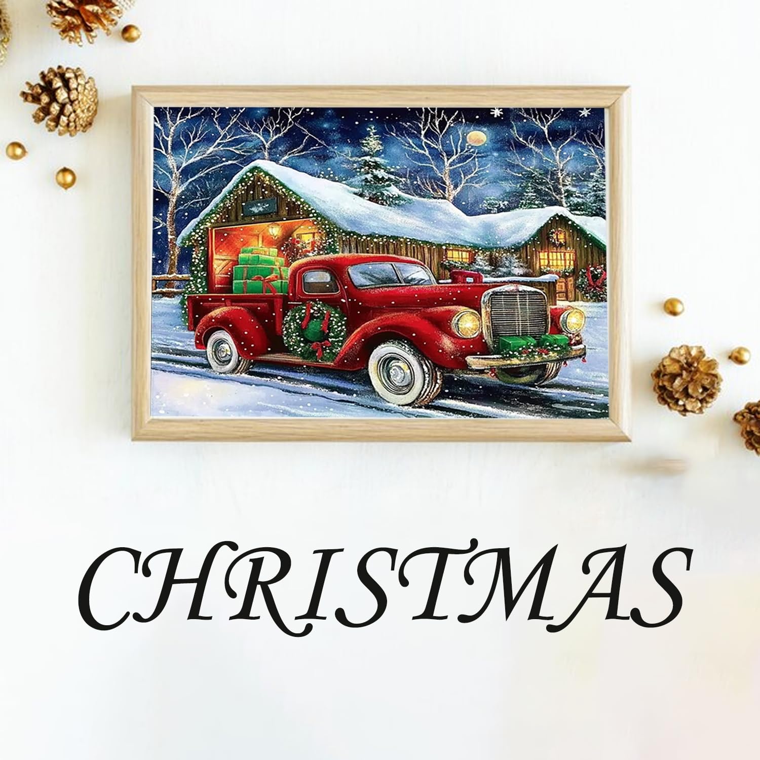 Amazon.com: Christmas Diamond Art Kits for Adults, 5D Diamond