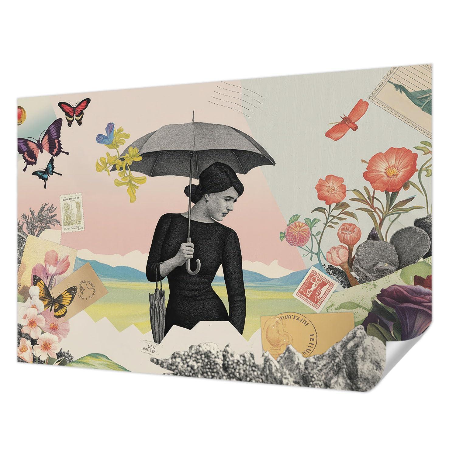 Papel pintado vintage autoadhesivo para transformar el dormitorio y la sala de estar