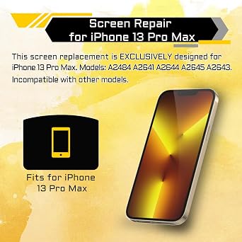 [OLED] Screen Replacement for iPhone 13 Pro Max with Earpiece 6.7