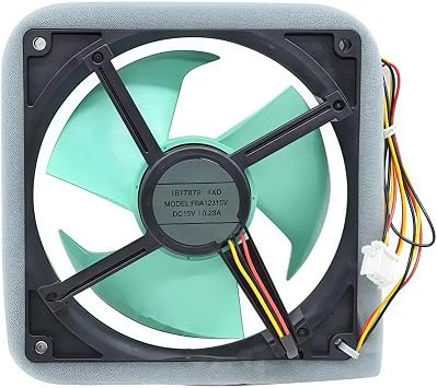 Compatible for Haier Refrigerator DC Cooling Fan FBA12J15V, DC 15V 0.28A, Refrigerator Cooling Fan 3-Wire