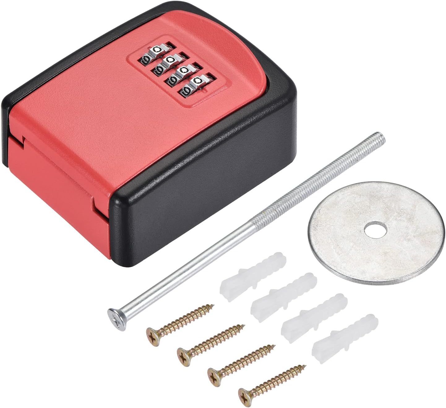 M METERXITY Password Lock Box Key Organizer Storage Keys