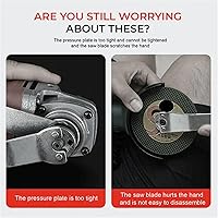 Vista 4 de Llave de enchufe de amoladora angular funda de llave eléctrica manual para llaves de impacto y trinquete modelos aplicables de amoladora angular