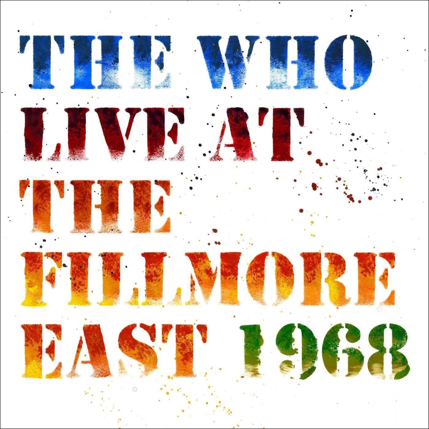 Live At The Fillmore East por The Who — capa do álbum