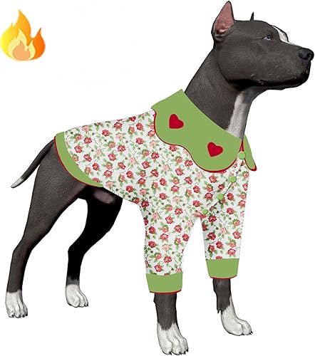 LovinPet Doberman - Chaqueta para perros ropa de tela de franela agradable a la piel para perro ropa de perro con estampado negroblanco ropa cálida