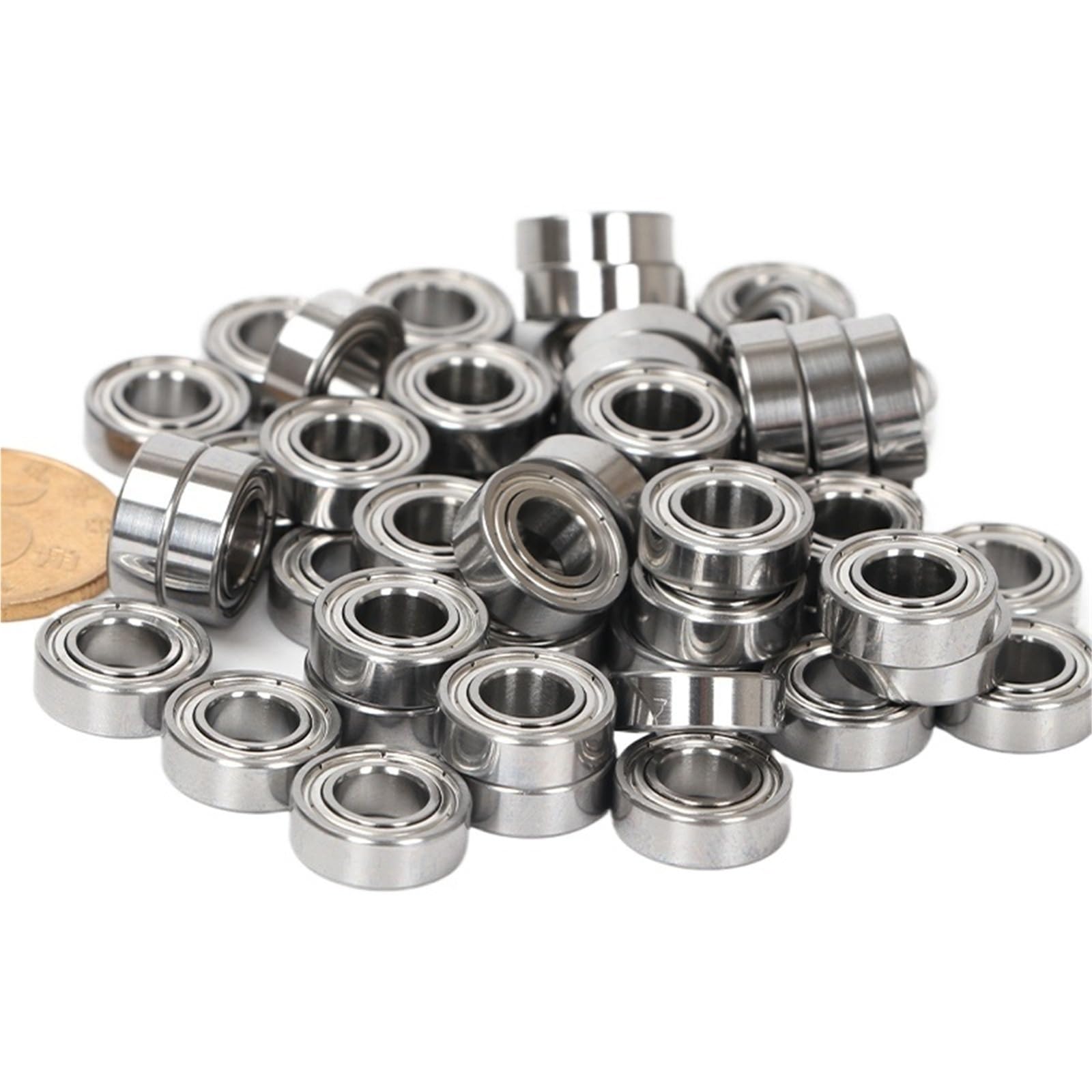 Lot de 10 roulements à billes micro en acier inoxydable (Z3) Smr52 Smr62 Smr63 Smr74 Smr83 Smr84 Smr85 Smr93 Smr95 Smr104 Smr105 Smr106 Smr106. 15 sm. R126 Smr128 Smr148Zz(Smr104zz - 4 X10x4)
