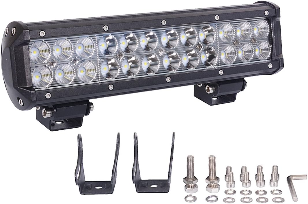 Led Work Light, JieHe 36W 72W Led Truck Lights Led Daytime Driving light led spot lights Flood for Trucks ATV Tractor 12V 36V off Road Llights Bar Fog Lights Spot (72W)