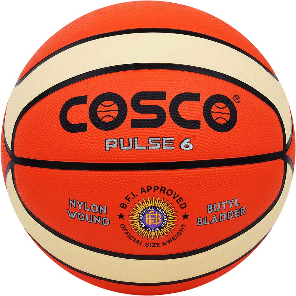 Cosco Pulse Rubber Moulded Basketball Orange Size_6 (B07T6TS7KJ) Amazon Price History, Amazon Price Tracker