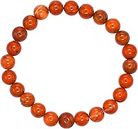 Vista 282 de Amazing Gemstone Pulsera de cristal para mujeres y hombres, pulsera de cristal curativo de protección, pulsera elástica con cuentas de piedras