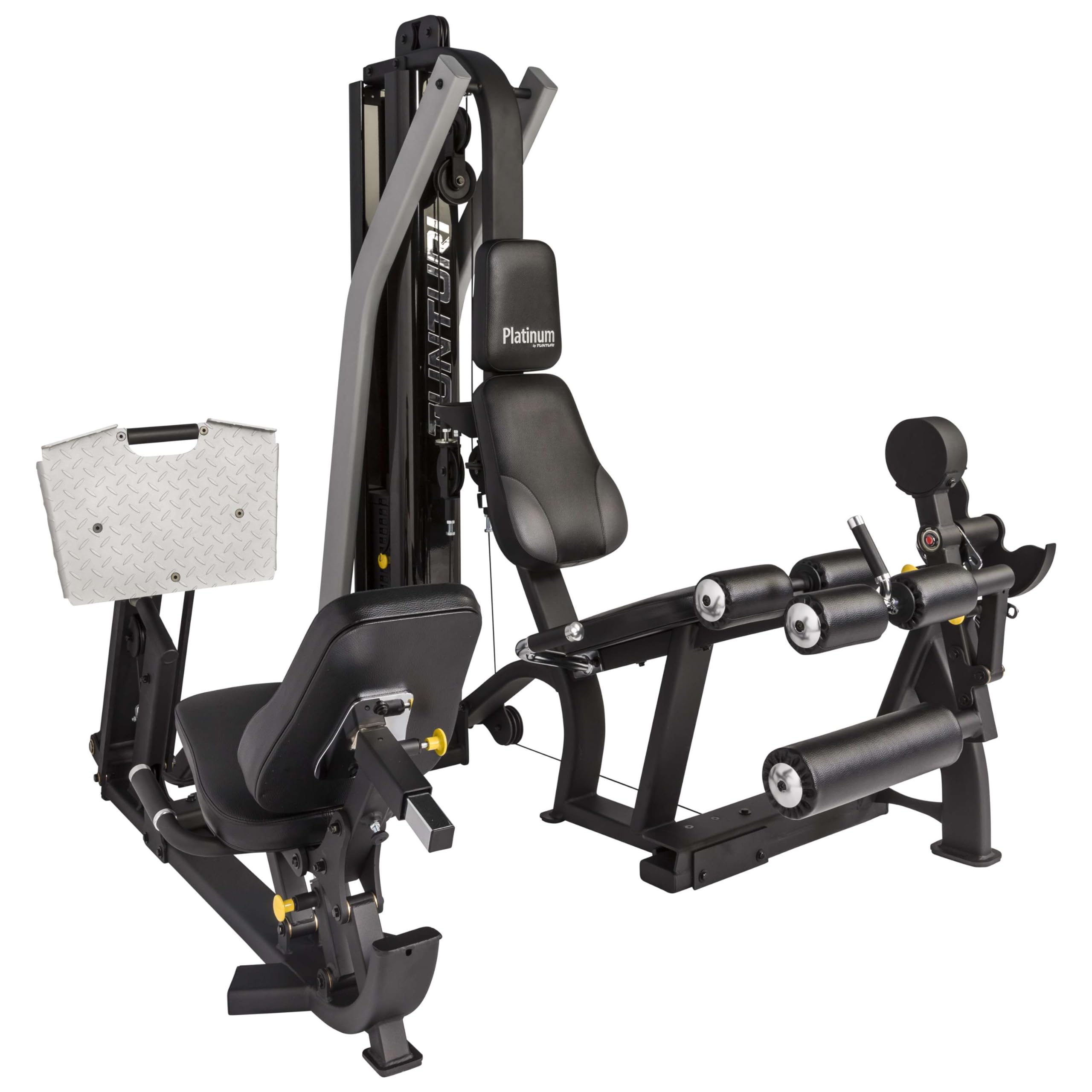 Platinum 4in1 - Beinpresse einstellbar - Kraftstation - Geeignet für den privaten und professionellen Gebrauch