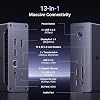 UGREEN Revodok Max 213 Thunderbolt 4 Dock, 13-in-1, Single 8K or Dual 4K@60Hz Display, 90W Charging, 3x 40Gbps Thunderbolt 4, 5x USB-A and USB-C, 2.5GbE, SD/TF 4.0, Compatible for Mac and Windows PC