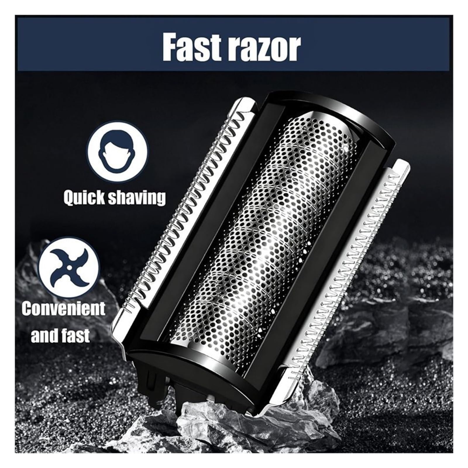 Cuchillas de repuesto for afeitadora, compatibles con MANSCAPED, | Recambio de cabezal de afeitadora de lámina de repuesto Ultra Skinsafe for cortacésped 5.0