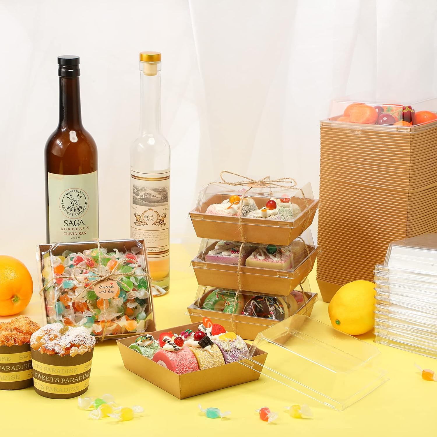 Juego De 15 Recipientes Para Alimentos, Recipientes De Cocina De Plástico, Recipientes De