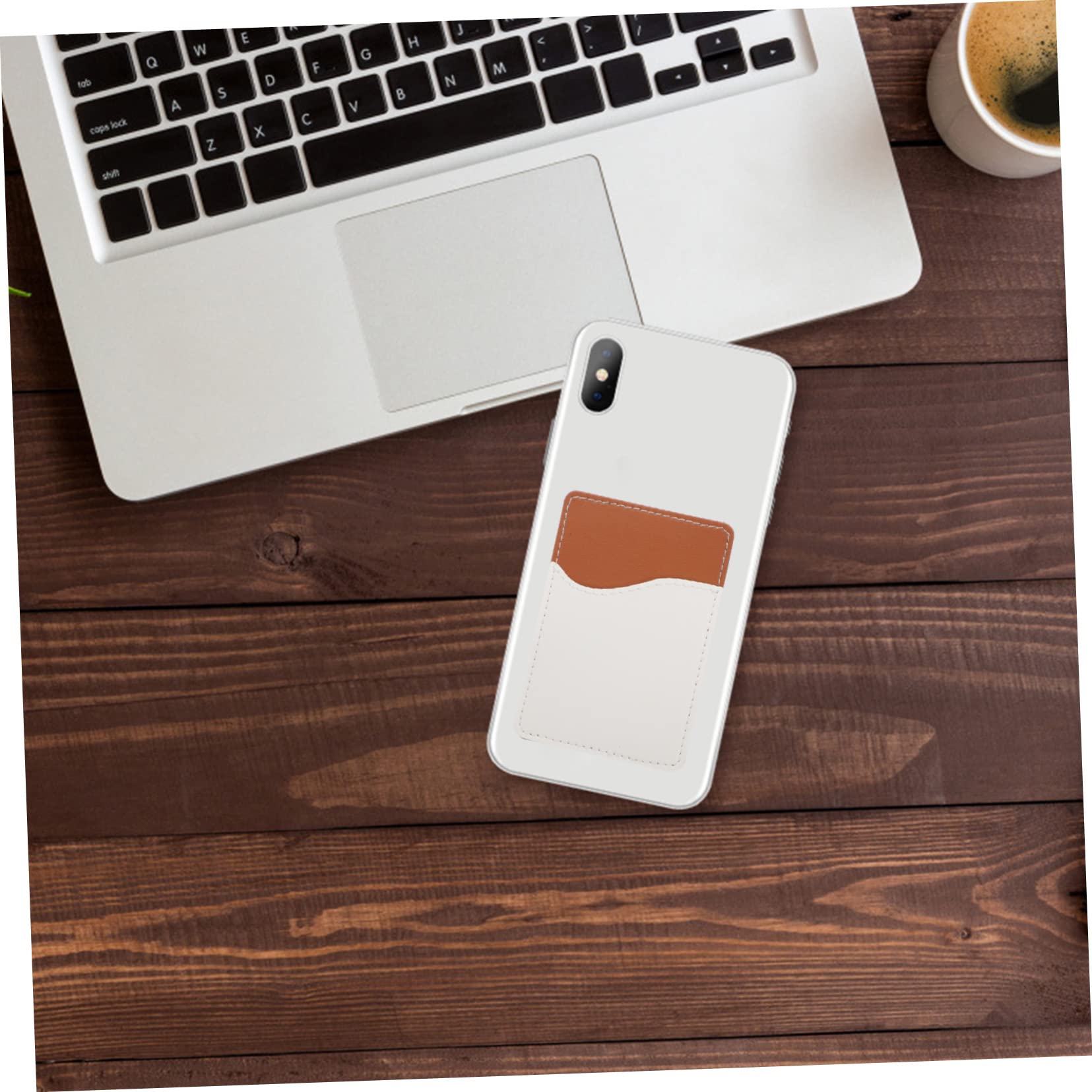 OKUMEYR 6 Sets Dye Sublimation Card Holder Blank Phone Wallet Pu Phone Wallet Cell Phone Sleeves DIY Blank Cover Heat Transfer Cases DIY Phone Holder Sleeve for Phone Mobile Phone Wallet