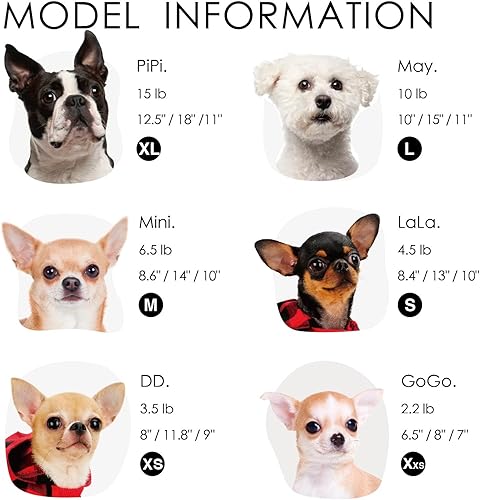 Miniatura 5 de Ropa de Frienperro para perros pequeños, hembra, niño, sudadera con capucha para perro, 100% algodón, ropa de bulldog francés, sudadera de invierno