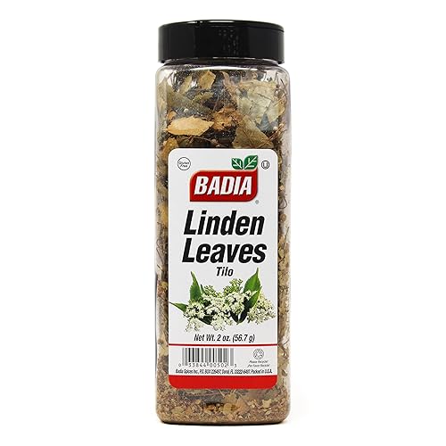 Badia Especias enteras, hojas de tilo, 2 oz