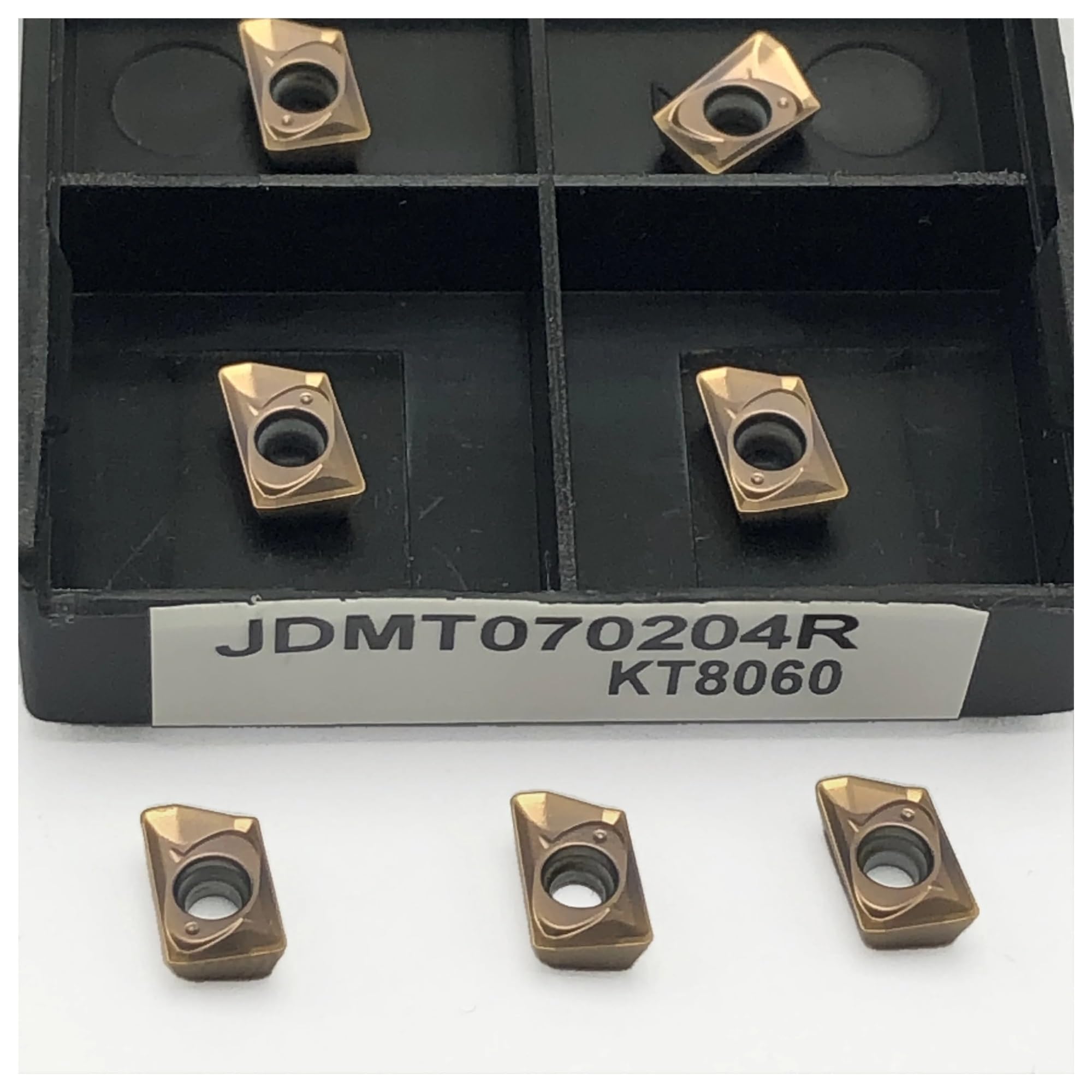 Outils de tournage carbure JDMT070208 contre l'usure sur l'inox