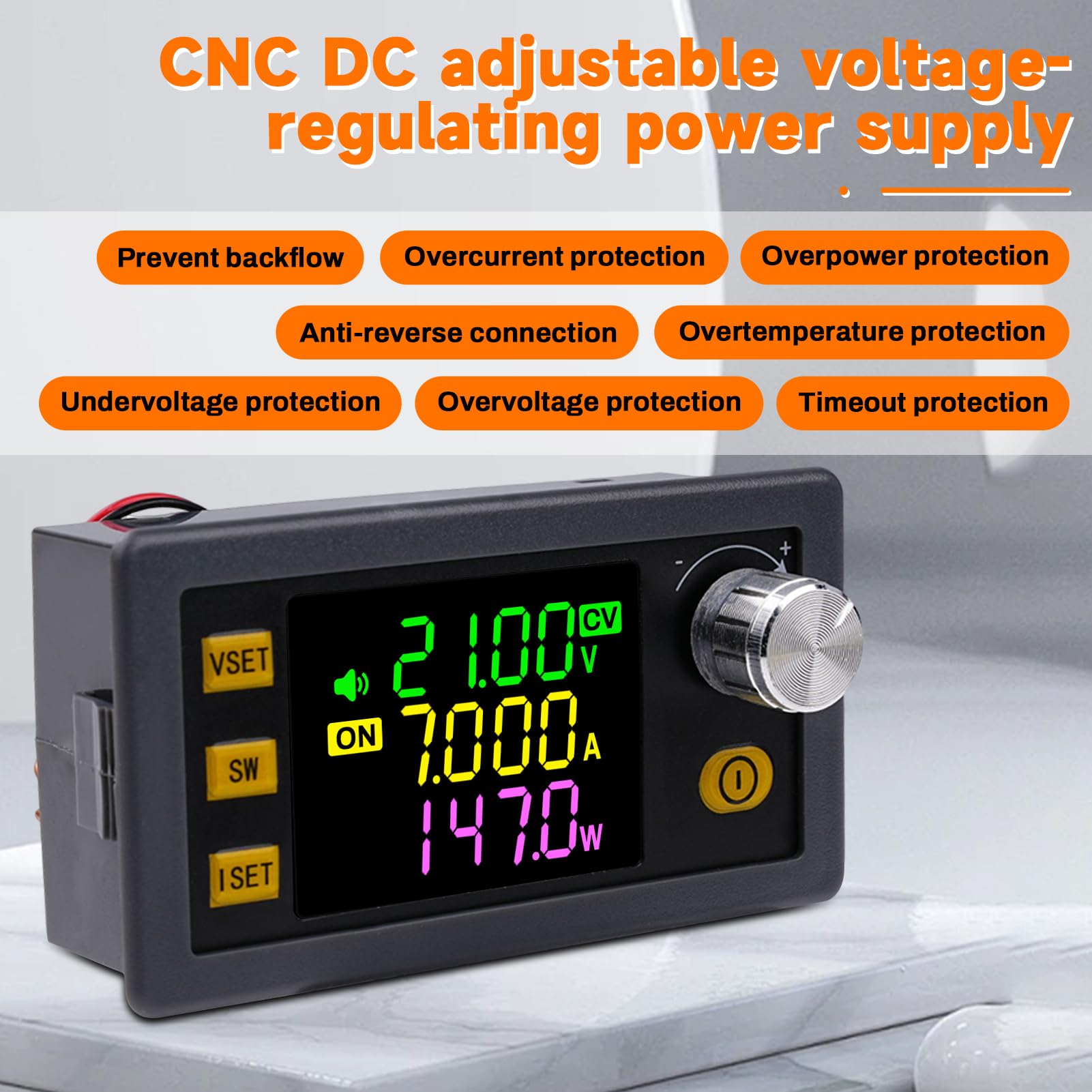 Amazon.com: ZPSHYD Buck Boost Converter, 150W 0-36V 7A Adjustable