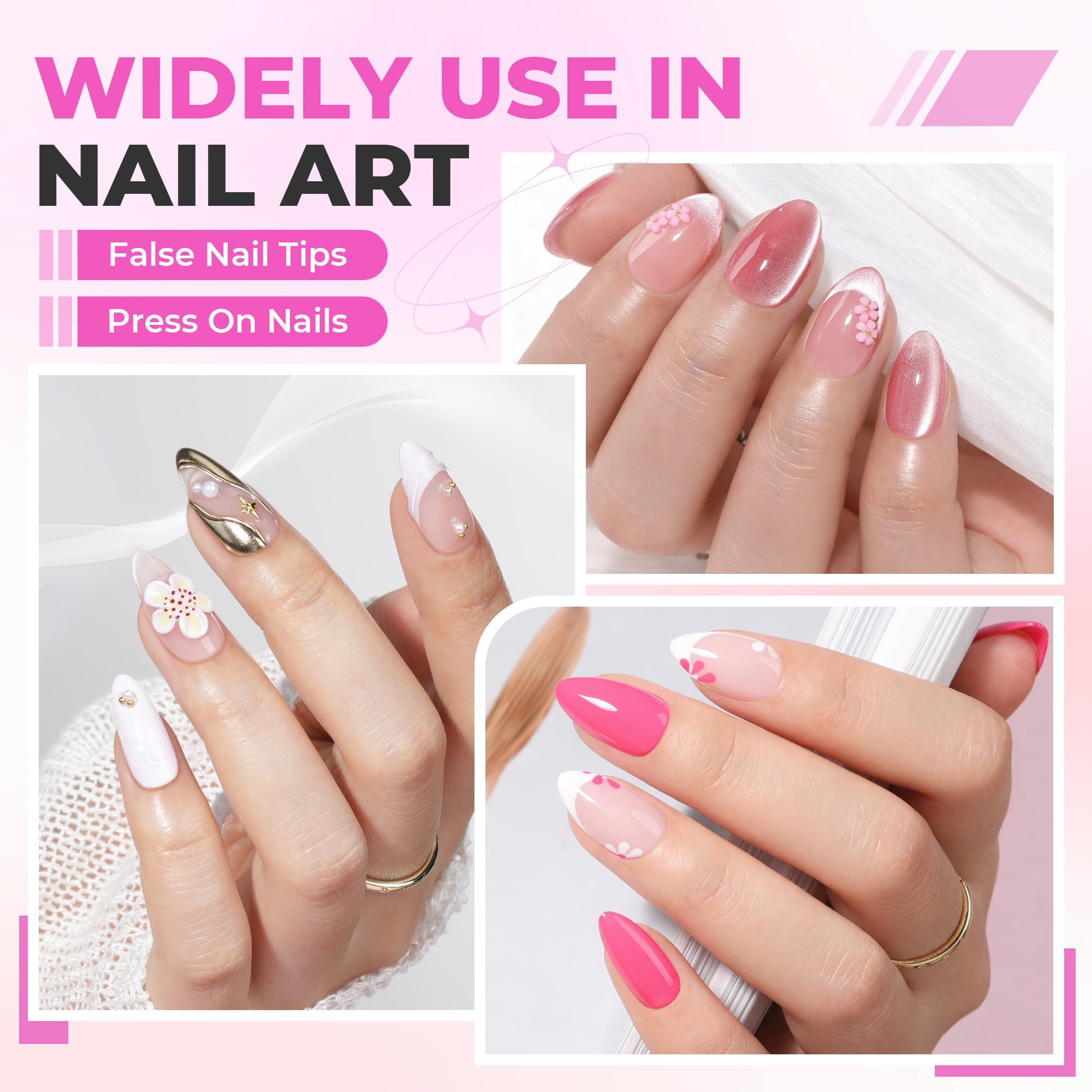 UNA GELLA Nail Glue - No UV Light -2