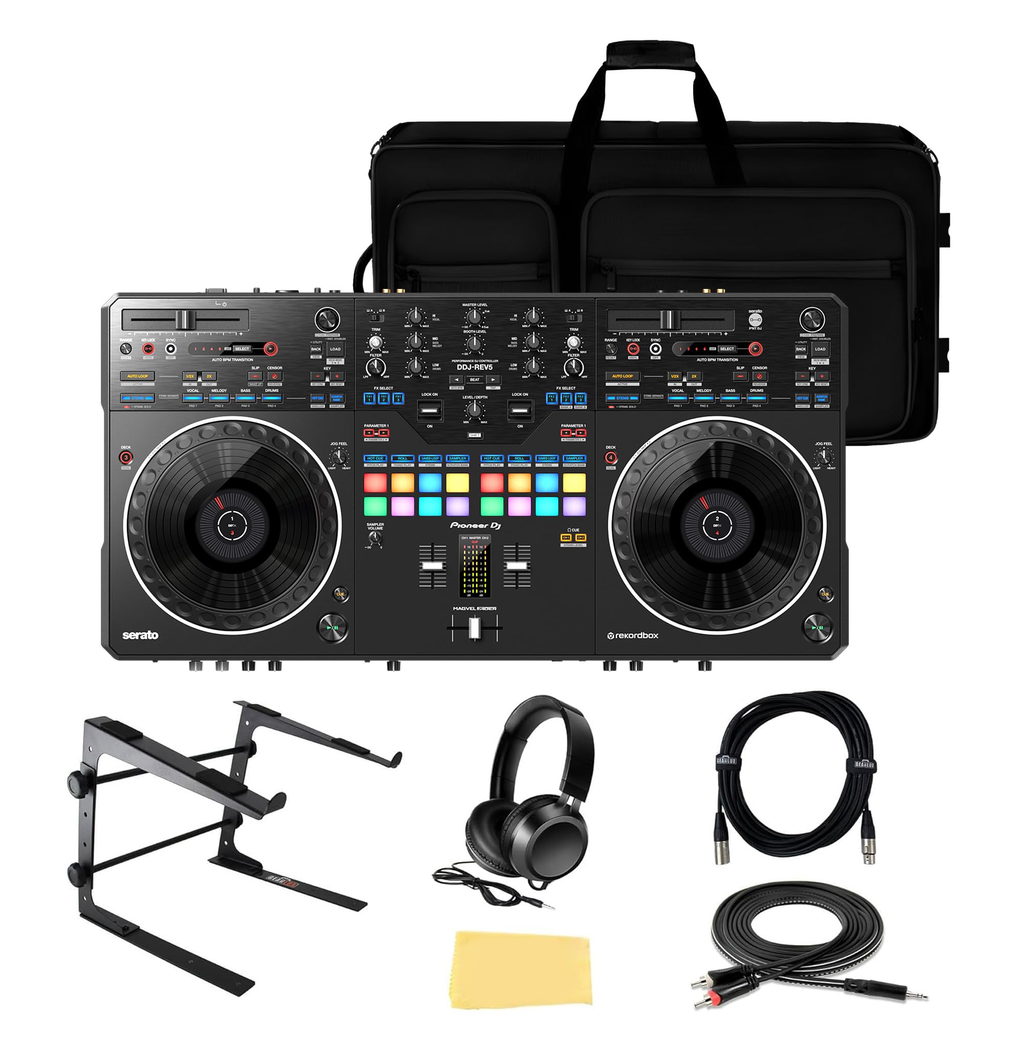 Pioneer DJ DDJ-REV5 DJコントローラー Amazon.com: Pioneer DJ DDJ-REV5 4-deck DJ Controller with