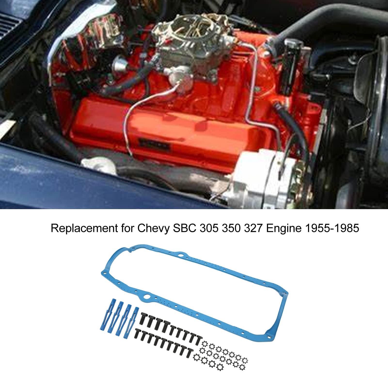 Amazon.co.jp: 305 350 327エンジン用のエンジンオイルパンガスケット