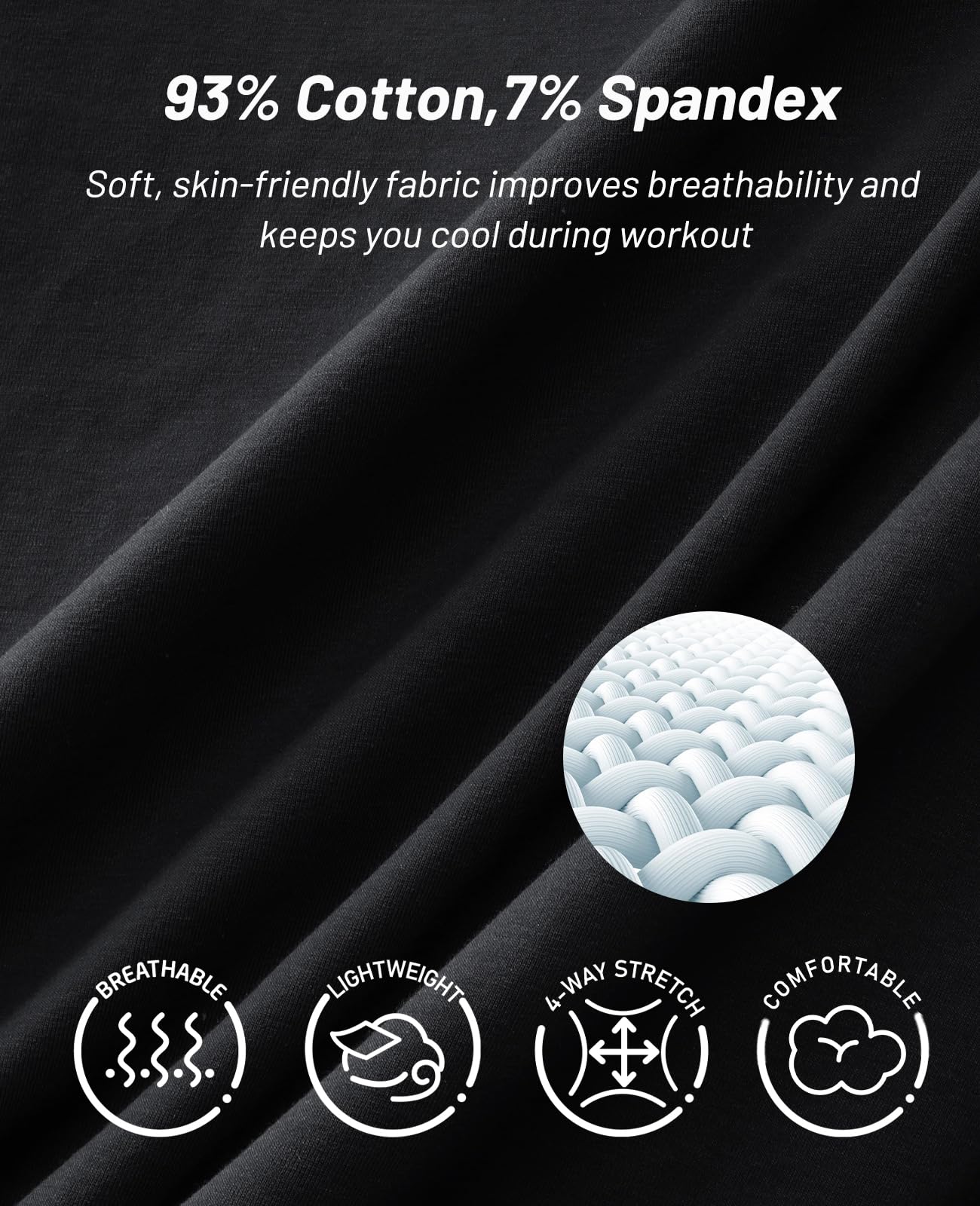 MIER Canotte da uomo in cotone senza maniche per allenamento, corsa, atletica, palestra, lounge, casual, traspirante