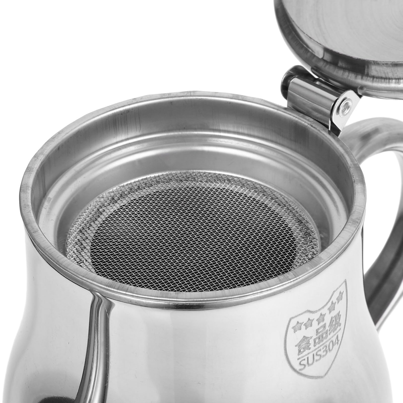 CHILDWEET Recipiente Cantidad en Cocina Inoxidable de Acero para de de 13oz Filtro para Controlar la Adecuado para Filtración