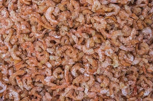 Miniatura 3 de camarones secos, camarones cocidos secos, camarones del estrecho de Taiwán, camarones naturales (1 bolsa (8.82oz))