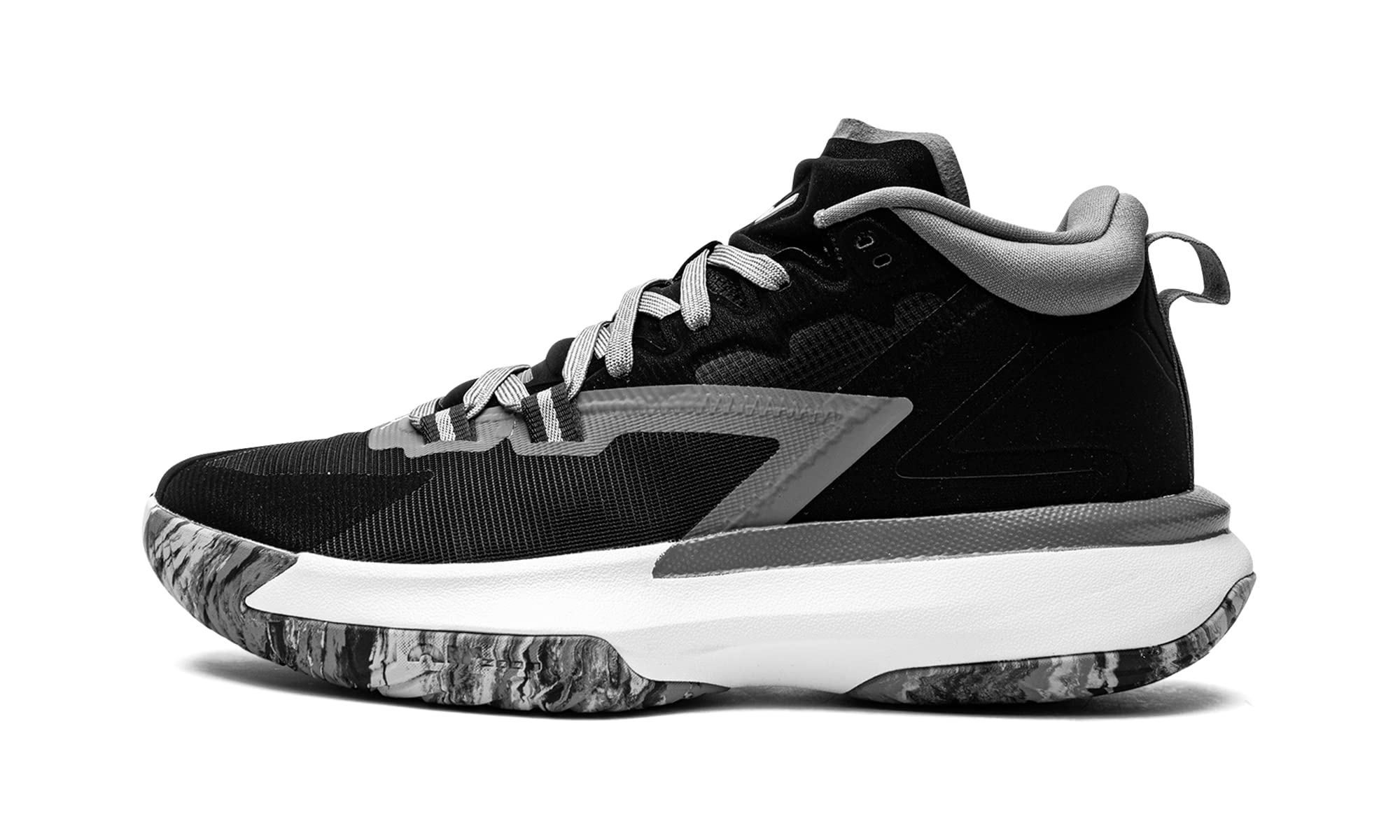 NikeJordan Men s Zion 1 Basketball Shoe, Black White, 8
