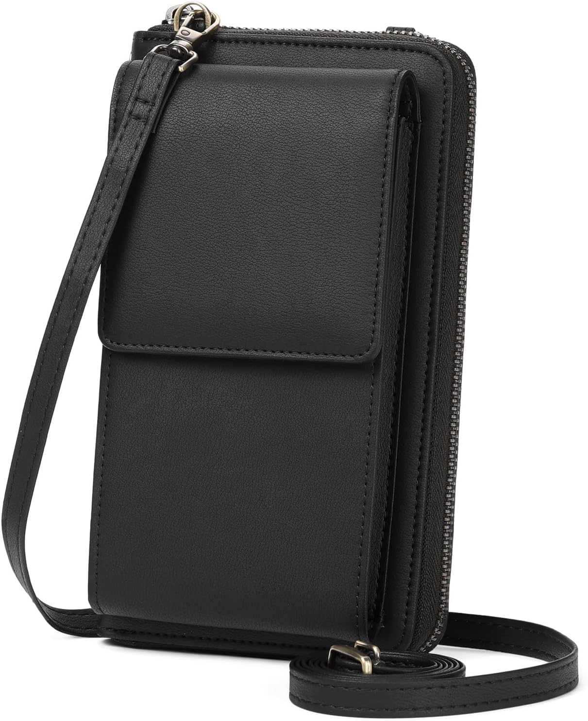 SENDEFN Small Crossbody Cell Phone Purse for Women Leather Cellphone Bags Wallet Purses with Multi Card Slots