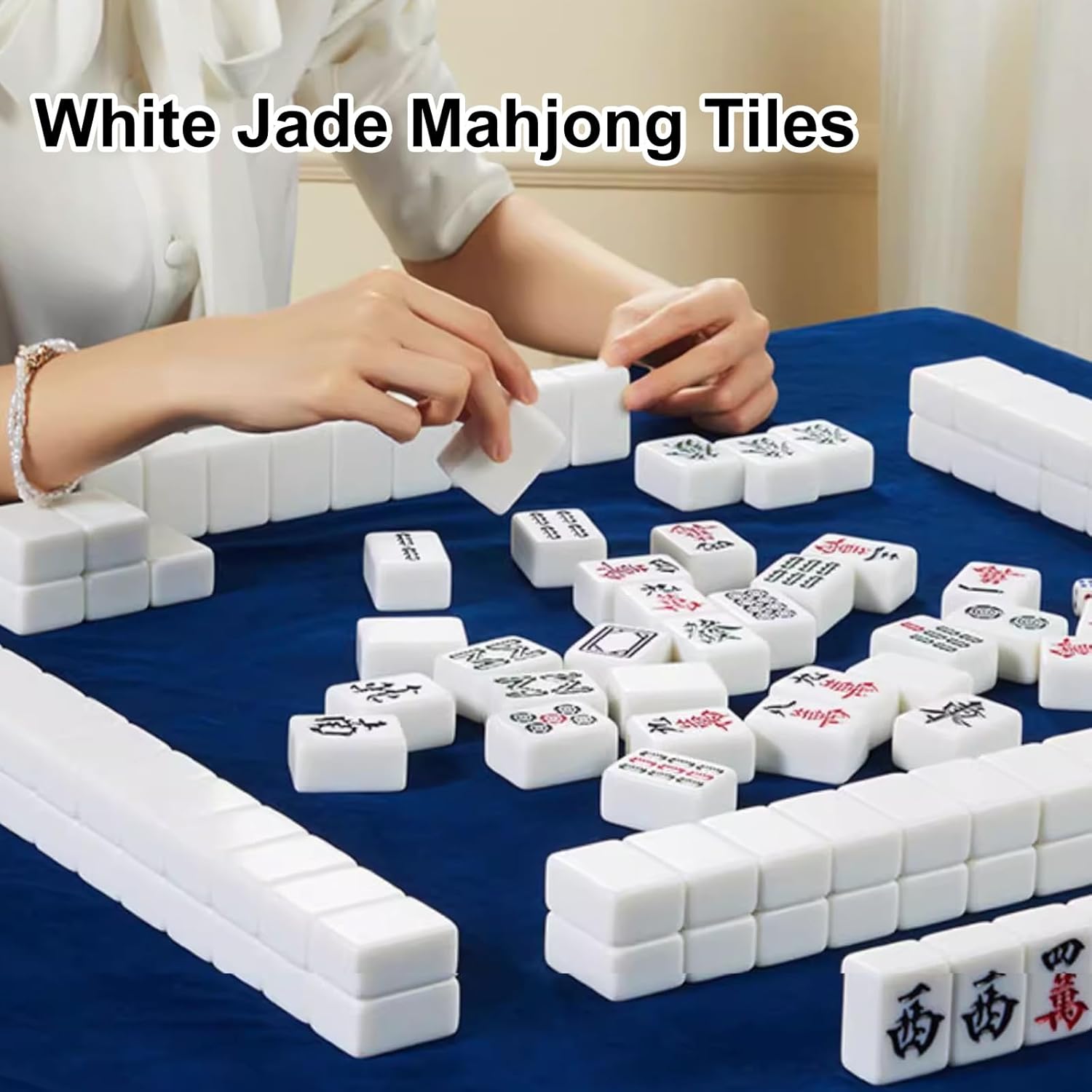 麻雀牌 骨牌 アンティーク 木箱 最高級 レトロ 竹牌 麻雀牌 骨牌