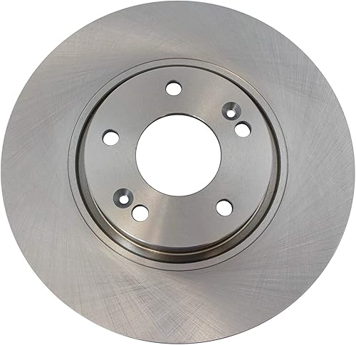 Miniatura 7 de TRQ Kit de pastillas de freno delantero y rotor, kit químico de freno, pastillas de freno de cerámica compatible con Hyundai Sonata 2006-2010