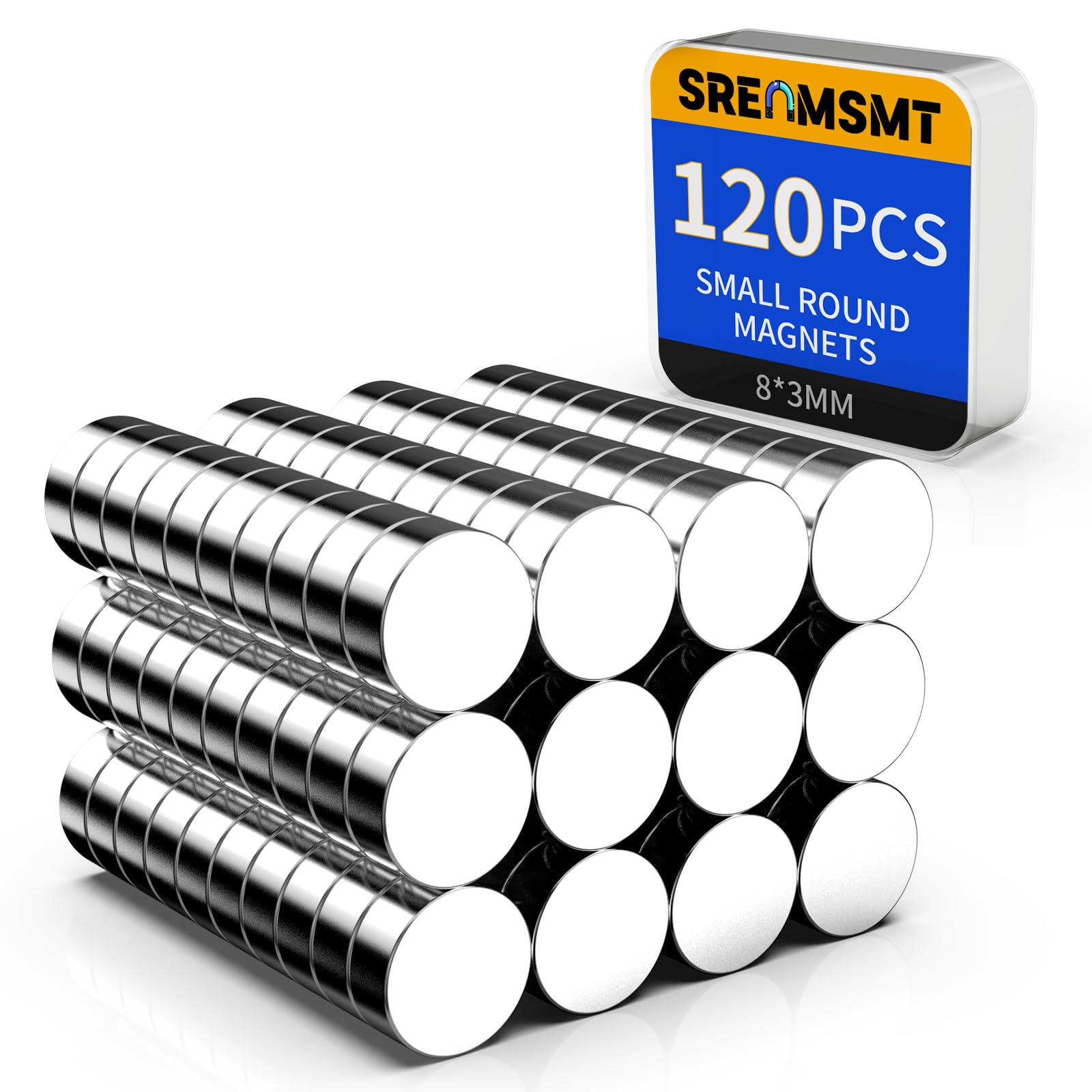Small Magnets, 7 Sizes Neodymium Magnets for Crafts, 290 Pack — Amazon image 9