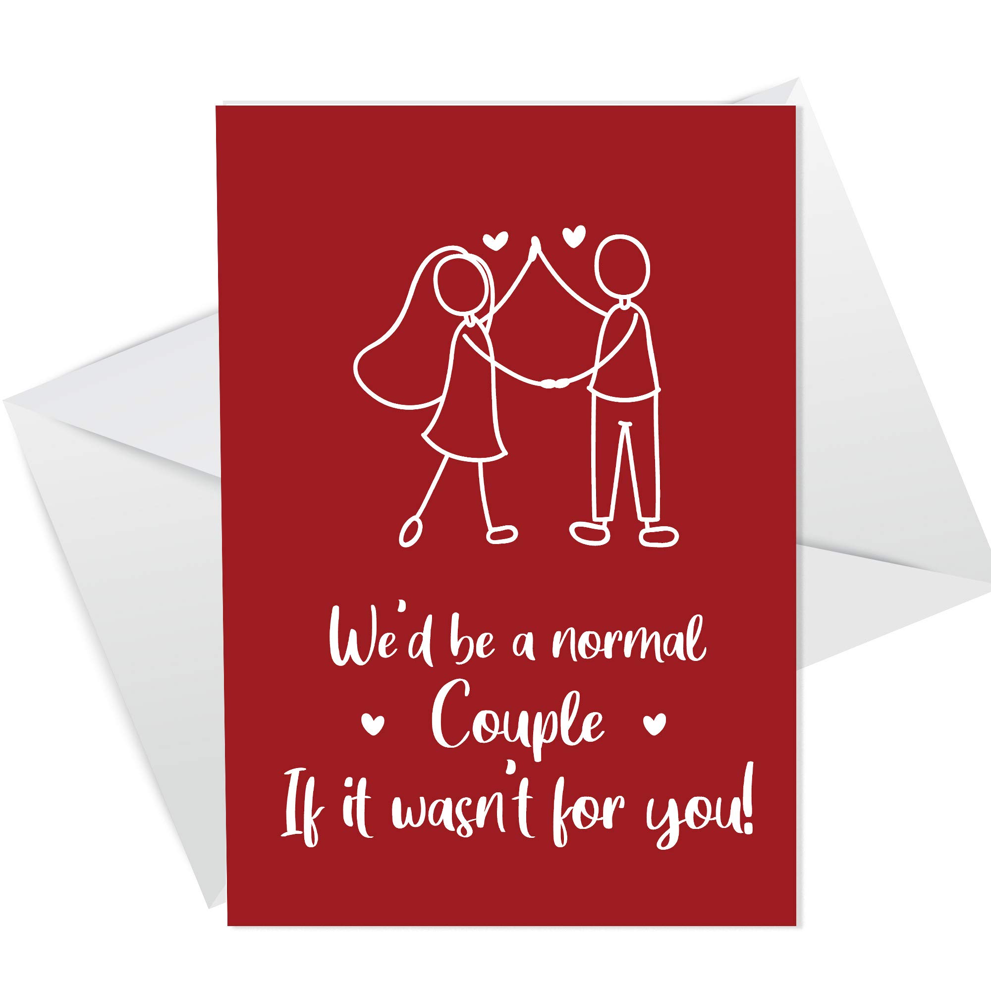 Hilarious Valentines Anniversary Card For Husband Wife Boyfriend Girlfriend