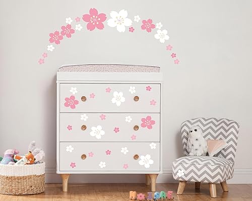 Miniatura 4 de FLFK Calcomanías de pared de ardilla para dormitorio de niños, calcomanías de vinilo extraíbles para decoración de paredes interiores, juego de 6