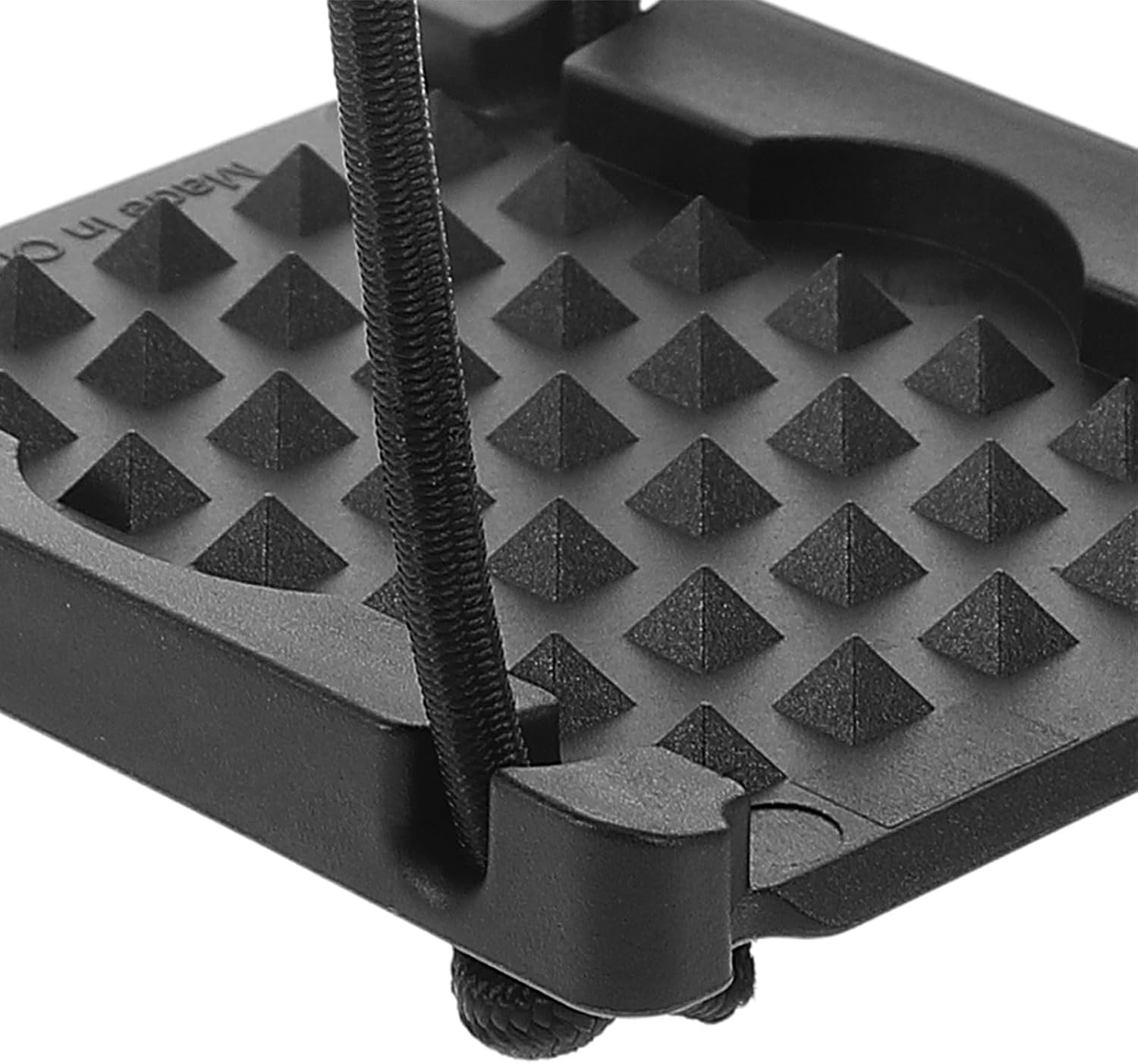 Diving Weight Plate with Strap Black Scuba Weight Block for Diving Training Quick-Release Mounting Plate for Dive Belt Small Water-Resistant