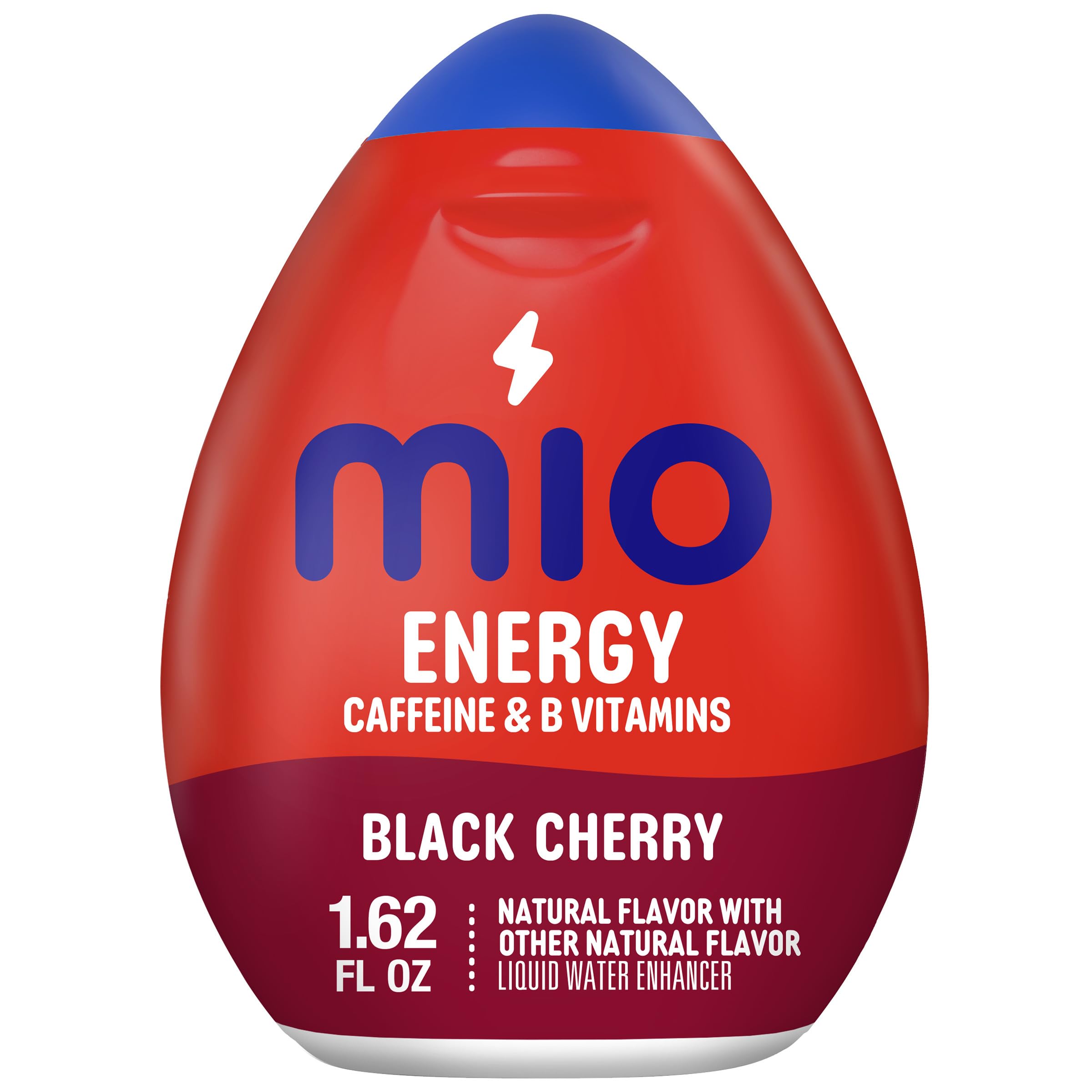 MioEnergy Black Cherry Flavored with Other Natural Flavor Liquid Water Enhancer, 1.62 fl oz Bottle