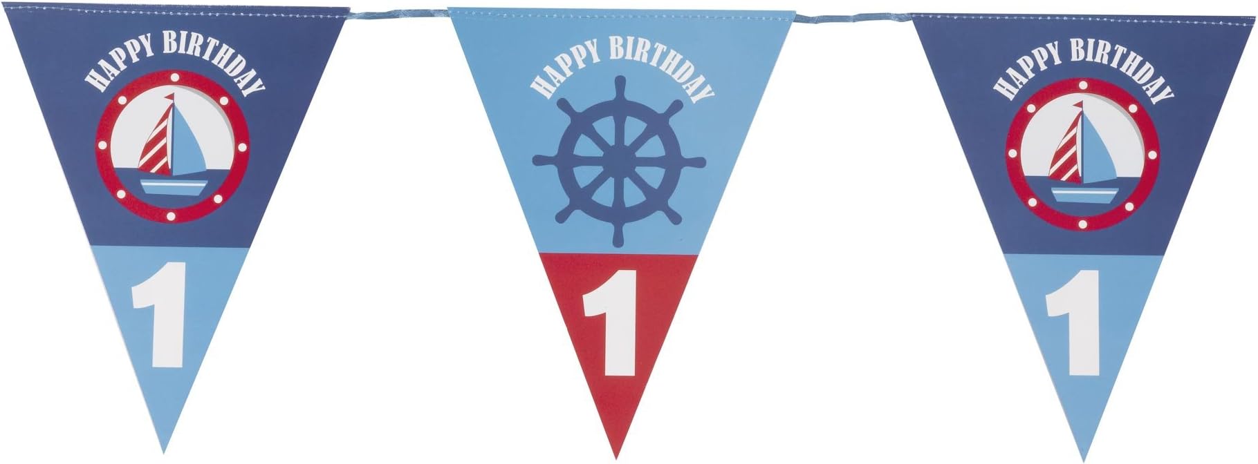 Neviti 598854 Ahoy There 1st Birthday Bunting