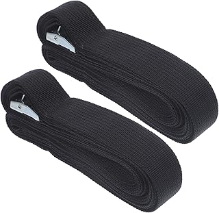 LIGHTAOTAO 2pcs Mini Bungee Cords Tie Down Strap Mini Ratchet Bungee Straps for Luggage Heavy Duty Straps Cargo Straps Heavy Duty Elastic Band Elastic Rope Shoulder Strap Outdoor Zinc Alloy