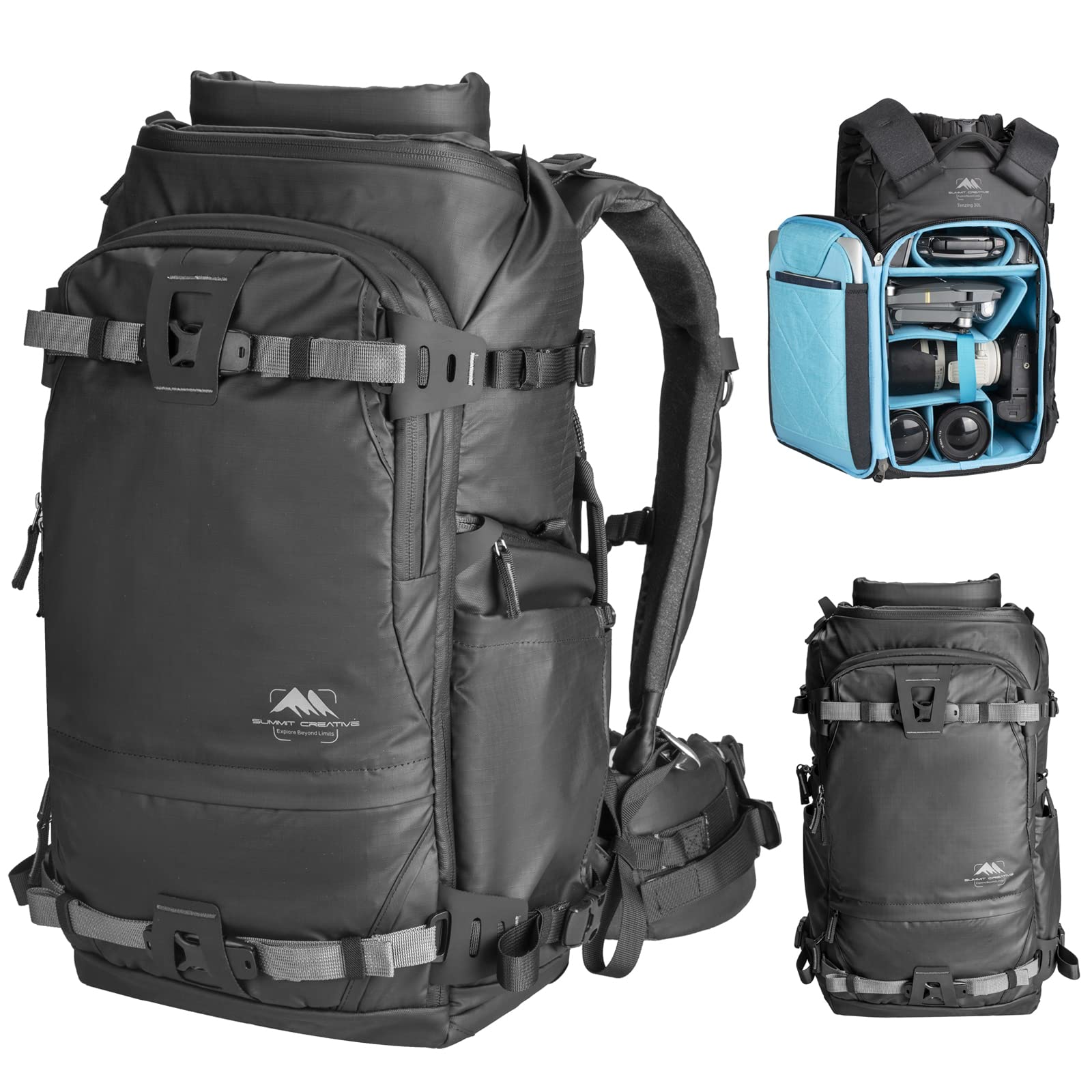 Summit Creative Tenzing 40 liter Water Resistant Camera Backpack 16