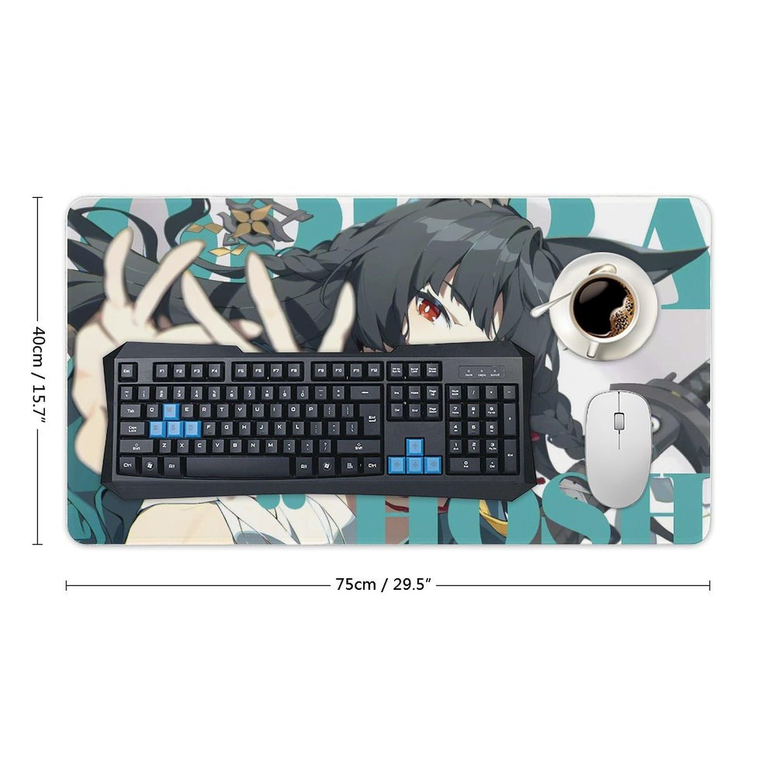 Amazon.co.jp: 星見雅 ゼンゼロ マウスパッド ゴム製 防水材質 滑り
