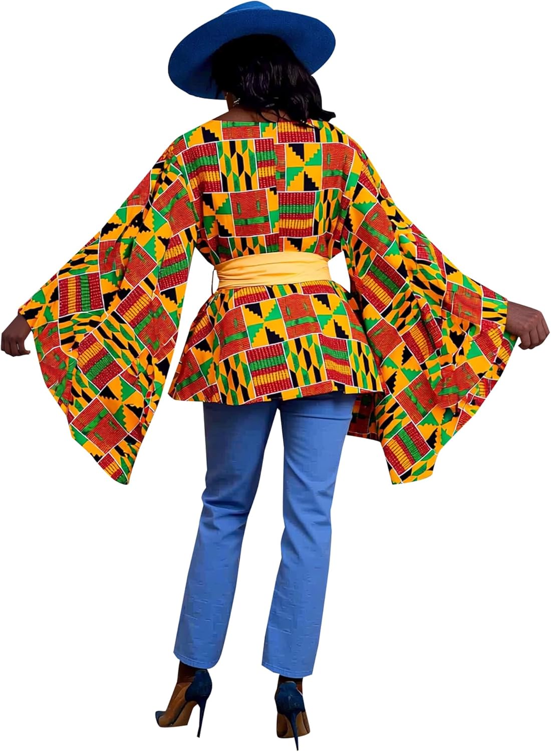 BAZINRICHE African Shirt with for Women Dashiki Clothing Blouse Printing Ankara Casual Jackets Attire - Image 5