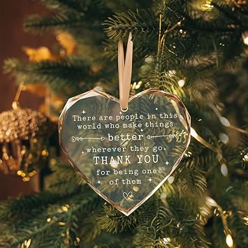 Glass Ornament Thank You Gifts for Women