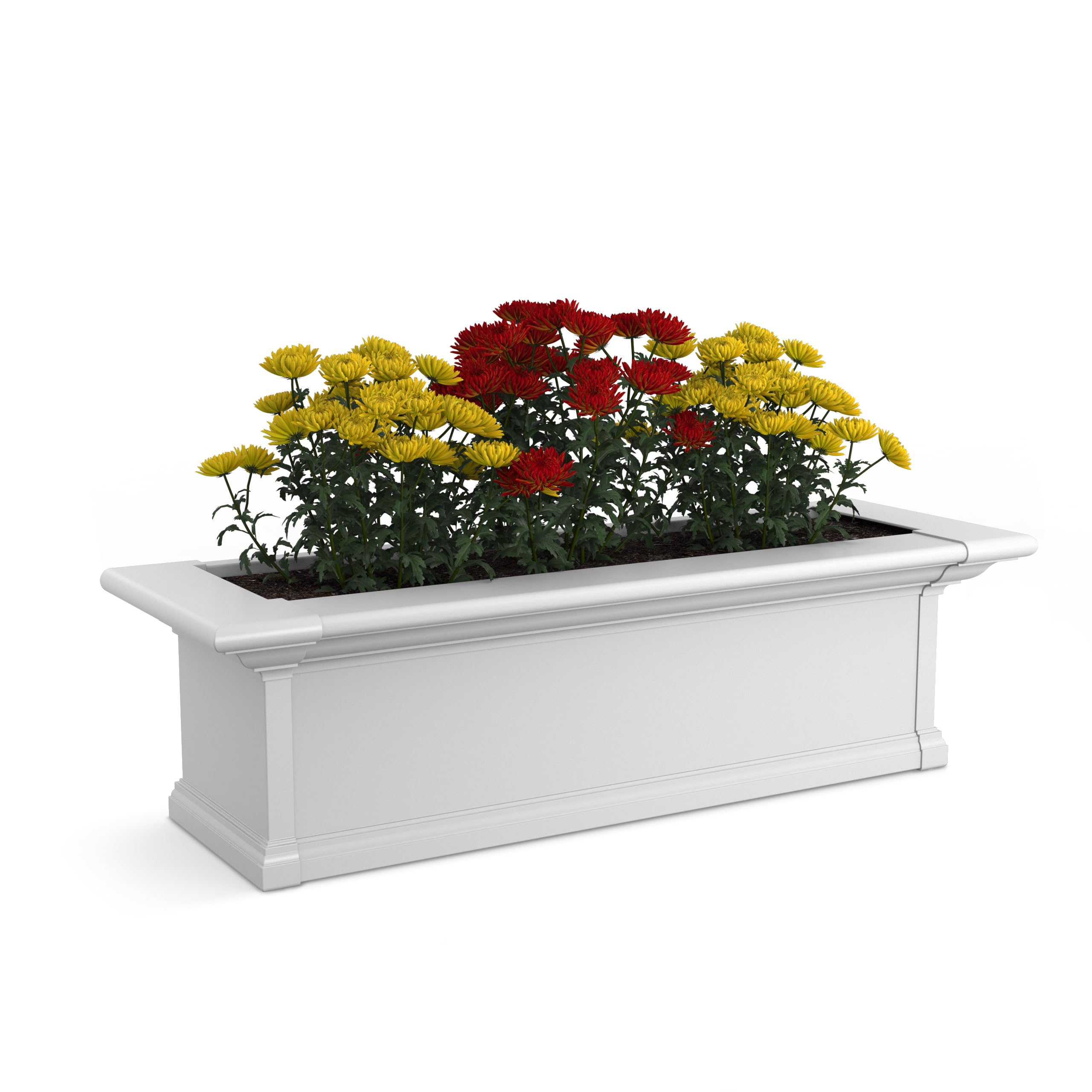Amazon.com: Mayne Yorkshire 4823-W, 3-Foot, White : Patio