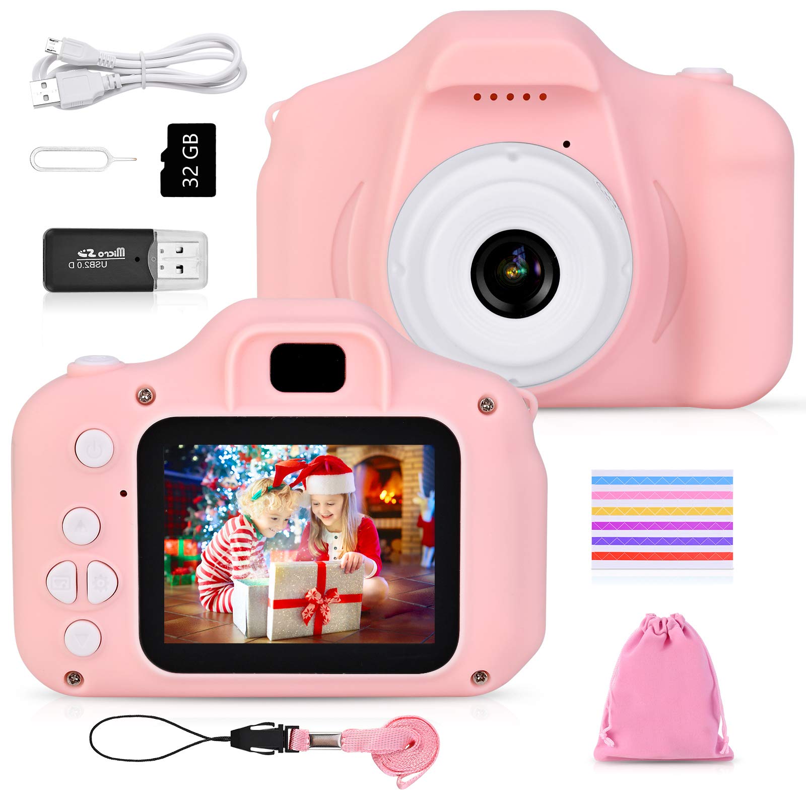 Appareil Photo pour Enfants, Appareil Photo Numérique HD 2,4 Pouces