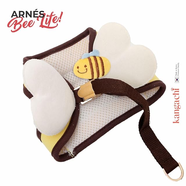 Foto 4 de 8 de Its Dog & Kangachi - Arnés de Abeja con Correa, Arnés Honeybee, Arnes para Perros, Arnes para Vestir Moderno…
